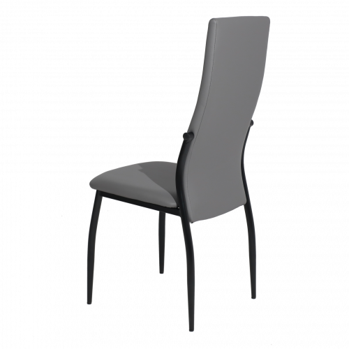 картинка Стул Denver, серый, экокожа