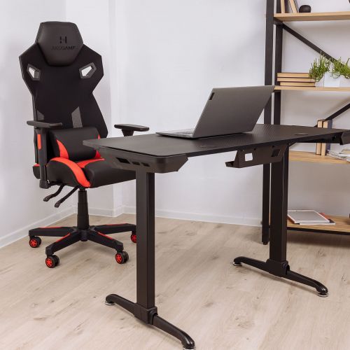 картинка Кресло поворотное Dynamit, черный, экокожа