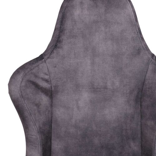 картинка Кресло поворотное Titan, черный, ретро-велюр