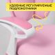картинка Кресло поворотное Twins, розовый, ткань