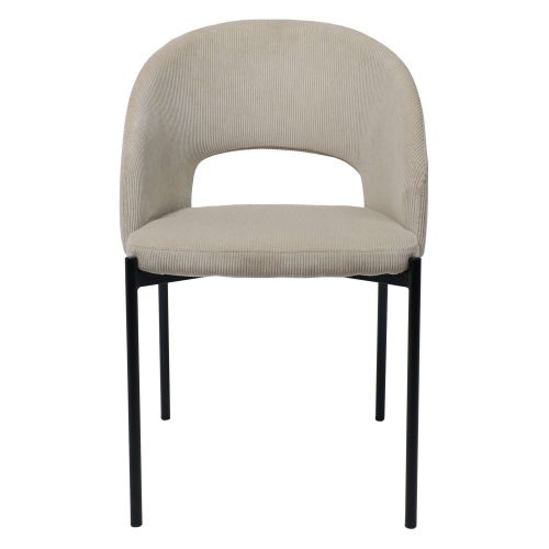 картинка Стул ELSA, капучино велюр Fjord27/черный