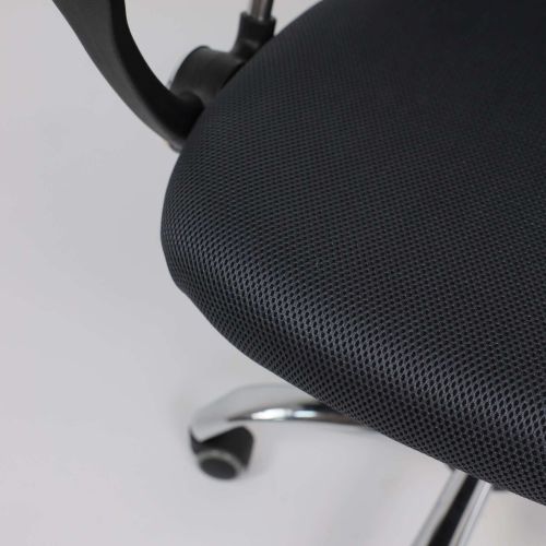 картинка Кресло рабочее ARIA, LIGHT, ECO/сетка, серый+сетка-серая