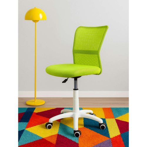 картинка Кресло поворотное Eva, салатовый, сетка