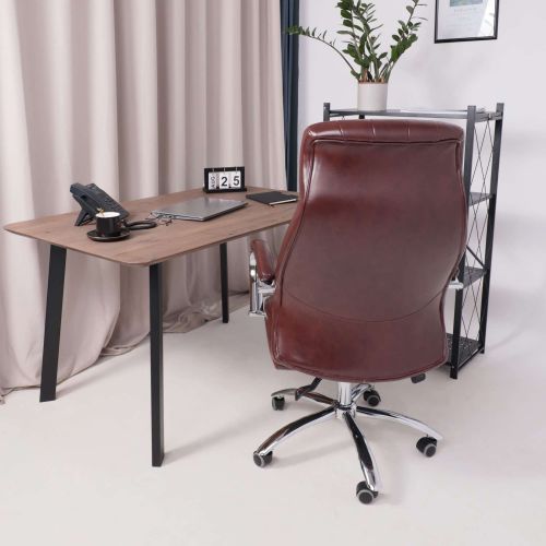 картинка Кресло поворотное MASTIF, ECO, темно-коричневый