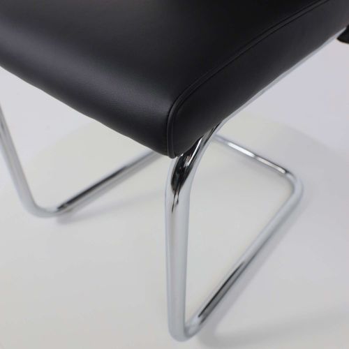 картинка Стул Ronald, черный, экокожа