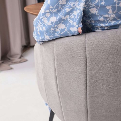 картинка Кресло Melon, поворотное, светло-бежевый, ткань