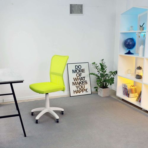 картинка Кресло поворотное Eva, салатовый, сетка