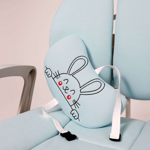 картинка Кресло поворотное ZOOM, ткань, (синий)