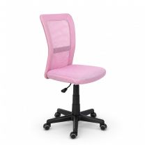 Кресло поворотное Tempo, розовый, ткань + сетка фотография