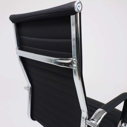 картинка Кресло поворотное ELEGANCE, LIGHT, ECO, черный