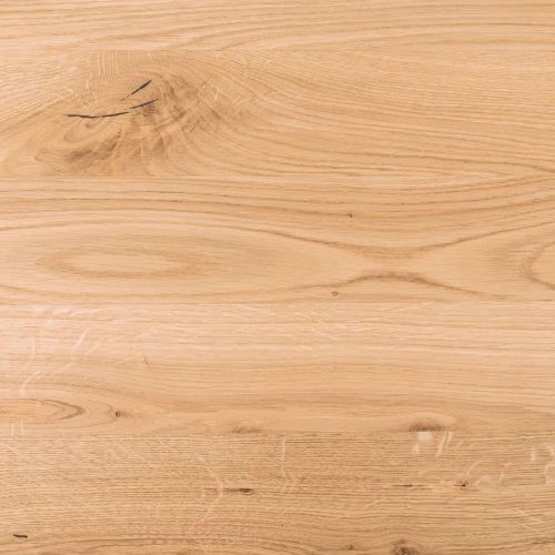 картинка Столешница РАУНД раздвижной, d100(140) дуб натуральный / рама белая