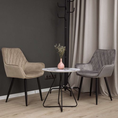 картинка Кресло Pablo, бежевый, велюр