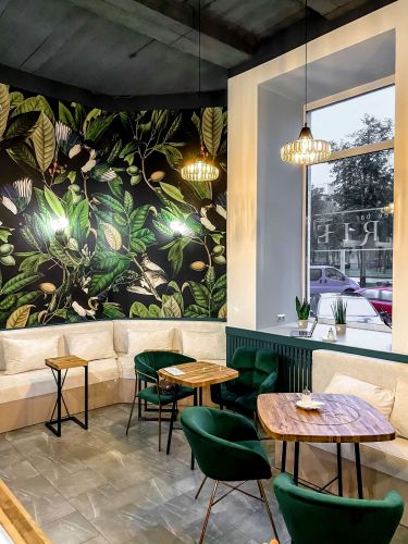 картинка Кресло Geneva, зеленый, велюр