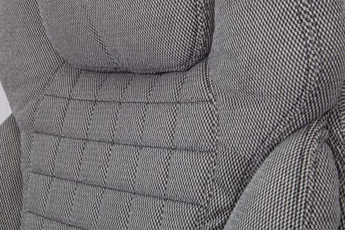 картинка Кресло поворотное Paradis, серый, ткань