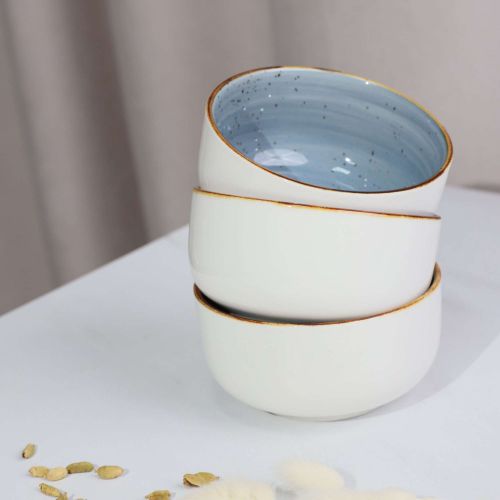 картинка Боул VITAL 2, фарфор, синий, 12,5*12,5*6см