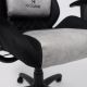 картинка Кресло поворотное Royal, светло-серый, велюр