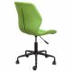 картинка Кресло поворотное Delfin, салатовый, экокожа