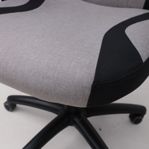 картинка Кресло поворотное Zodiac, светло-серый, ткань