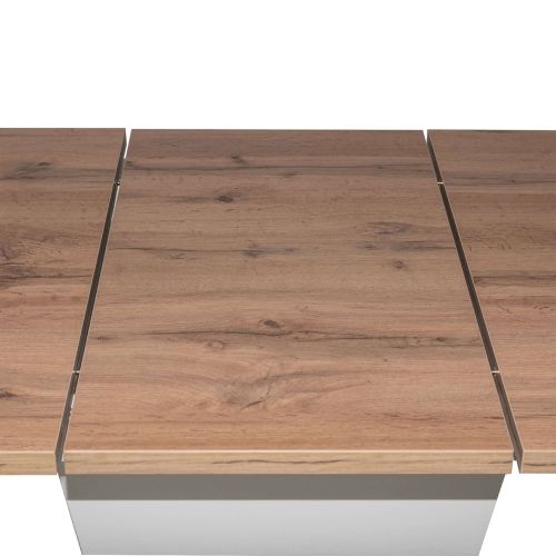 картинка Стол раздвижной Sheldon, 118(157)*72, дуб натуральный, лдсп