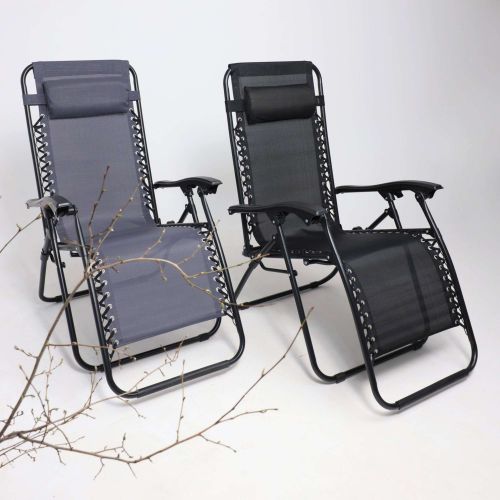 картинка Кресло складное Relax, серый, ткань