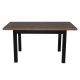 картинка Стол раздвижной Black, 110(149)*67, дуб канзас, лдсп