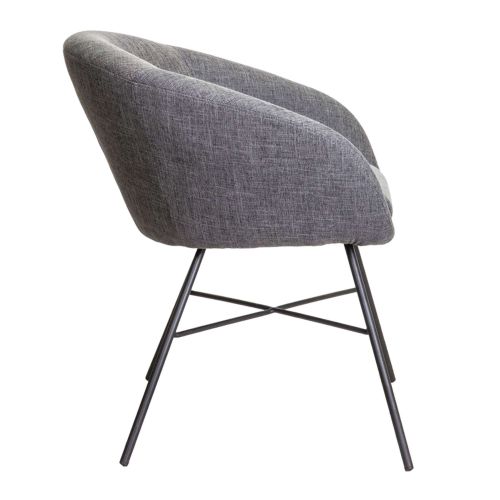 картинка Кресло Amur, темно-серый, ткань