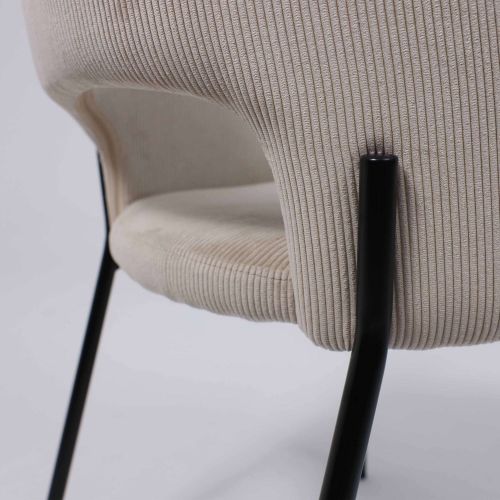 картинка Стул ELSA, капучино велюр Fjord27/черный