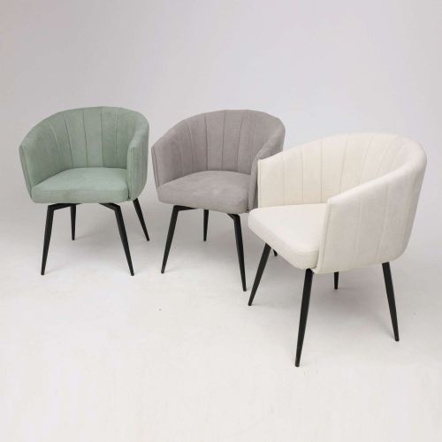 картинка Кресло Melon, поворотное, светло-бежевый, ткань