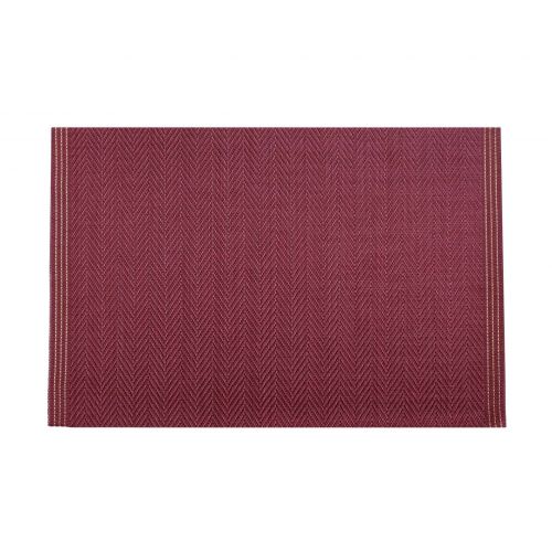 картинка Подставка сервировочная CROC, прямоугольная, бордовый, 45*30см