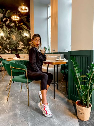 картинка Кресло Geneva, зеленый, велюр