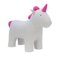 Пуф Leset Unicorn, белый/розовый, 400*950*75 фотография