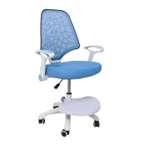 Кресло поворотное CINEMA, ткань, (синий) фотография