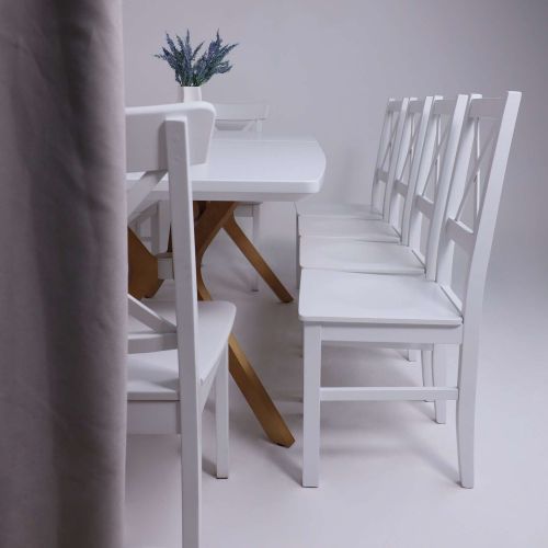 картинка Стул Nilo, белый, дерево