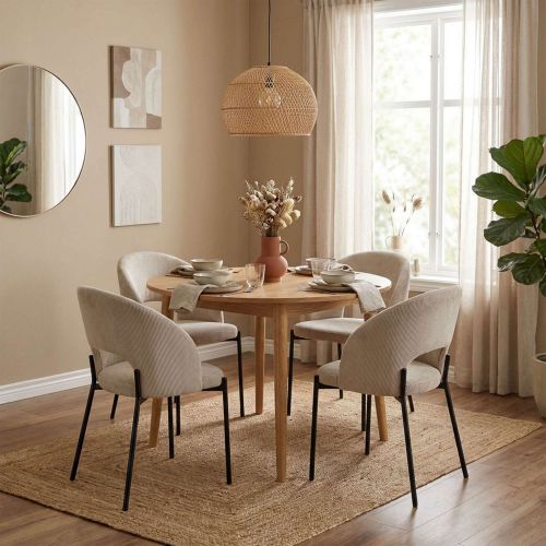 картинка Стул ELSA, капучино велюр Fjord27/черный