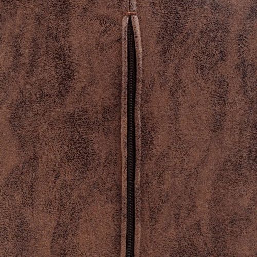 картинка Кресло BARREN, поворотное, ткань, винтажный коричневый/черный