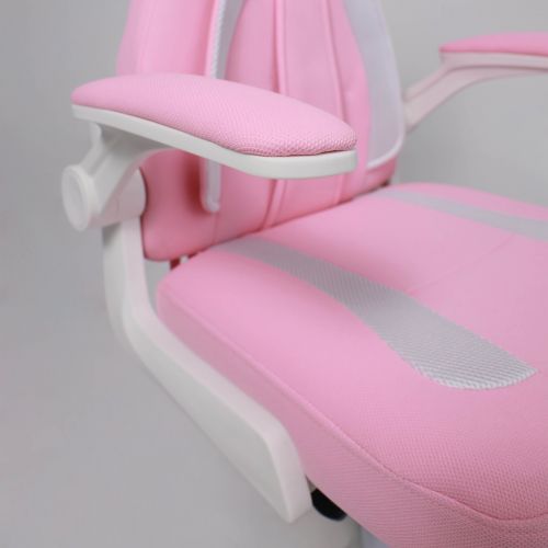 картинка Кресло поворотное RAVEL, ткань, (розовый)
