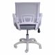 картинка Кресло рабочее, поворотное RICCI NEW, white, ткань/сетка, светло-серый