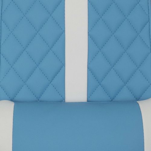 картинка Кресло поворотное Sprinter, голубой, экокожа