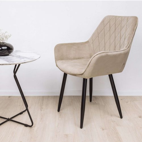 картинка Кресло Pablo, бежевый, велюр