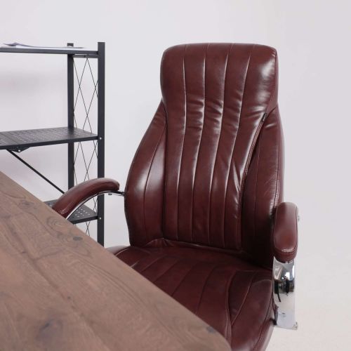 картинка Кресло поворотное MASTIF, ECO, темно-коричневый