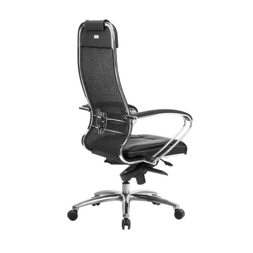 картинка Кресло поворотное Метта SAMURAI SL-1.04, чёрный, сетка