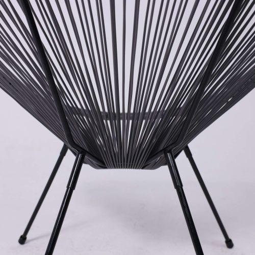 картинка Кресло садовое RIMINI, иск. ротанг, серый