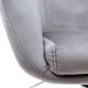 картинка Кресло поворотное Evia, темно-серый, велюр