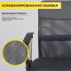 картинка Кресло рабочее ARIA, LIGHT, ECO/сетка, серый+сетка-серая