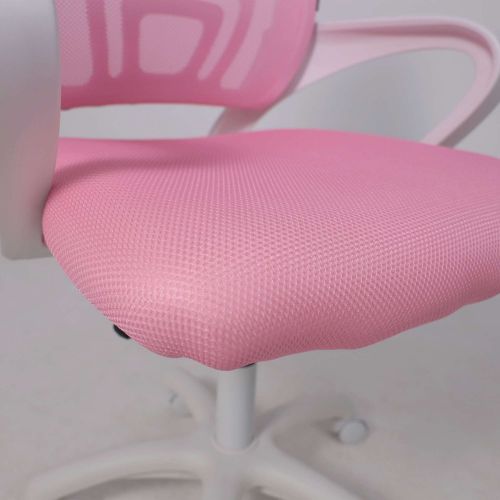картинка Кресло поворотное Ricci, розовый, ткань
