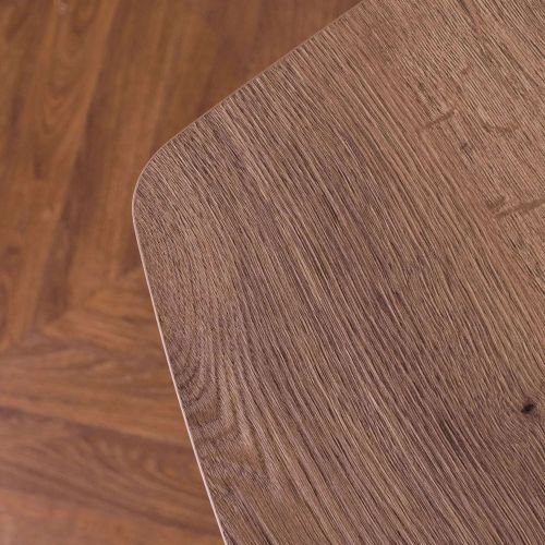 картинка Стол ЛИОН раздвижной, 120(152)*70, Дуб/Белый