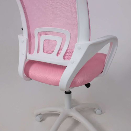 картинка Кресло поворотное Ricci, розовый, ткань