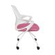 картинка Кресло поворотное Indigo, розовый, ткань-сетка