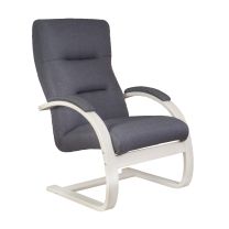 Кресло-качалка Leset Монэ, серый, ткань фотография