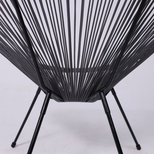 картинка Кресло садовое RIMINI, иск. ротанг, серый
